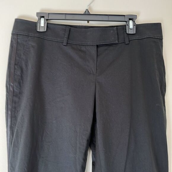Marc Aurel Black Women’s Pants- low rise with Side Satin Trim. Size 42 /… - Picture 2 of 8